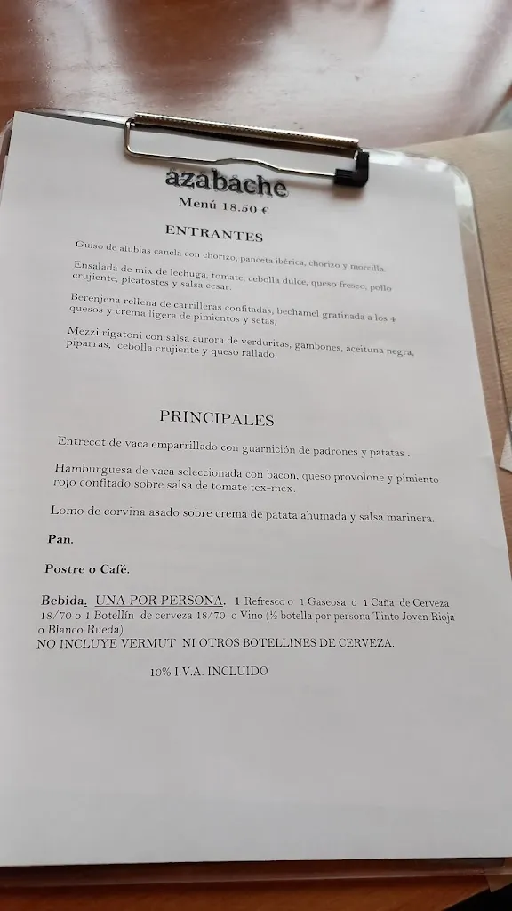 Menu_Restaurante Azabache_Santa Cruz de Bezana_image_4