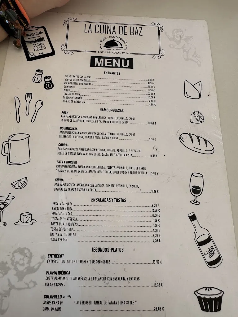 Menu_La Cuina de Baz_Rozas de Valdearroyo Las_image_2