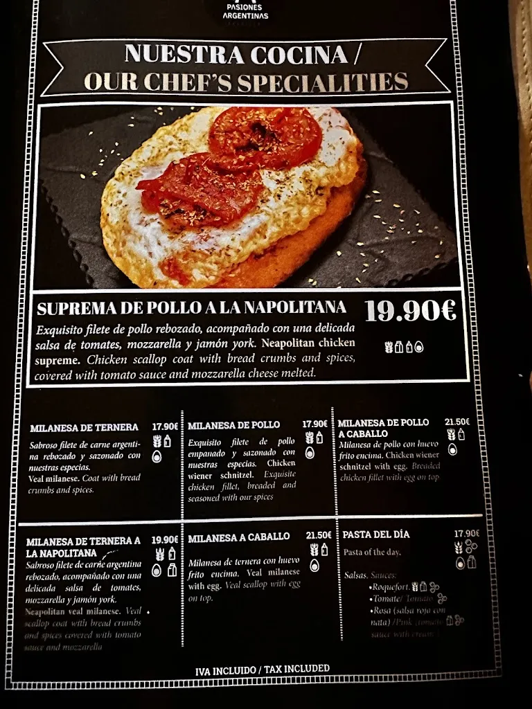 Menu_Restaurante Pasiones Argentinas_Rozas de Valdearroyo Las_image_1