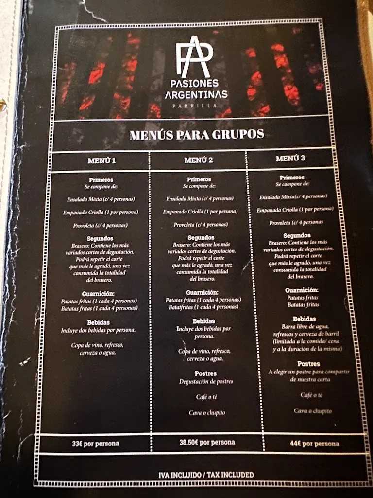 Menu_Restaurante Pasiones Argentinas_Rozas de Valdearroyo Las_image_3