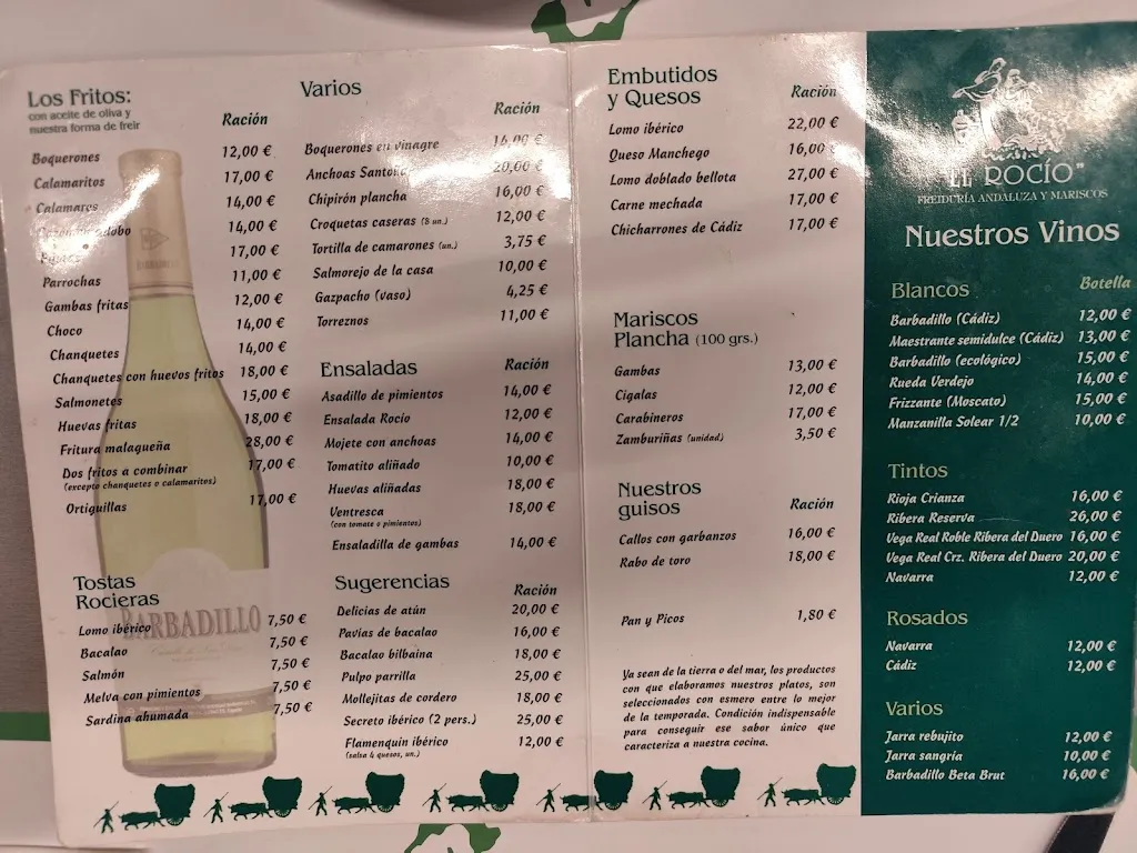 Menu_Restaurante El Rocío_Rozas de Valdearroyo Las_image_1