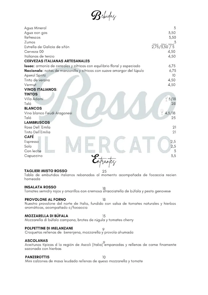 Menu_Rosso Il Mercato  Las Rozas_Rozas de Valdearroyo Las_image_2