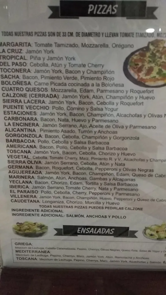 Menu_Pizzeria La Toscana de Cabdet_Caudete_image_2