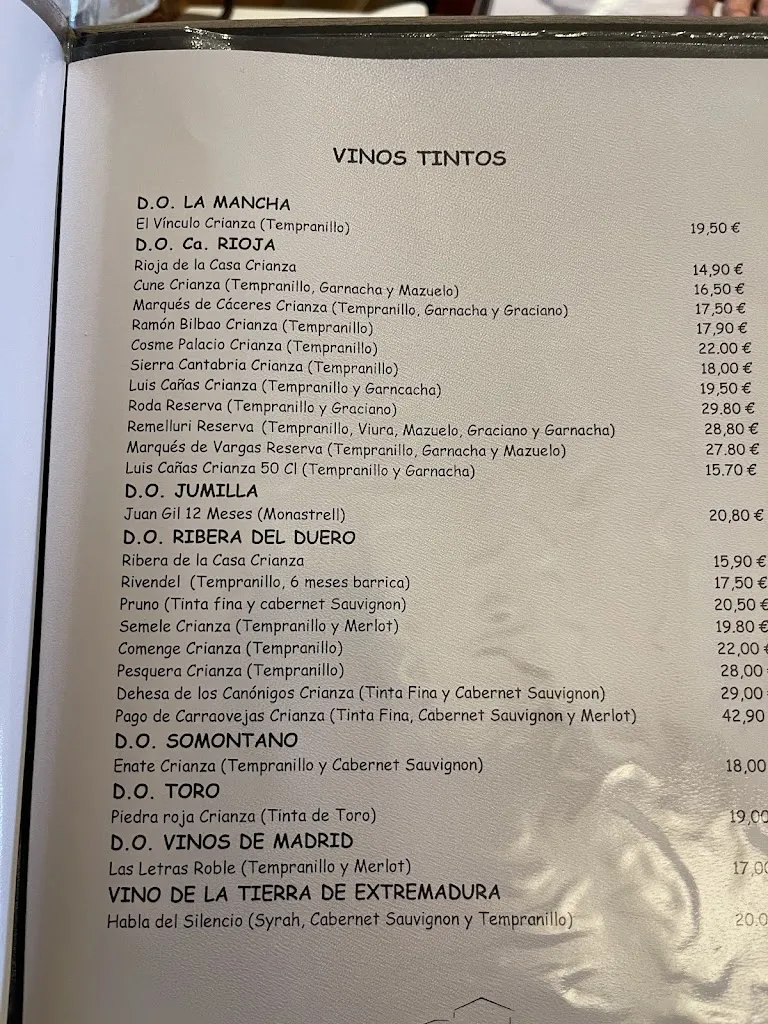 Menu_El Paso_Rozas de Valdearroyo Las_image_2