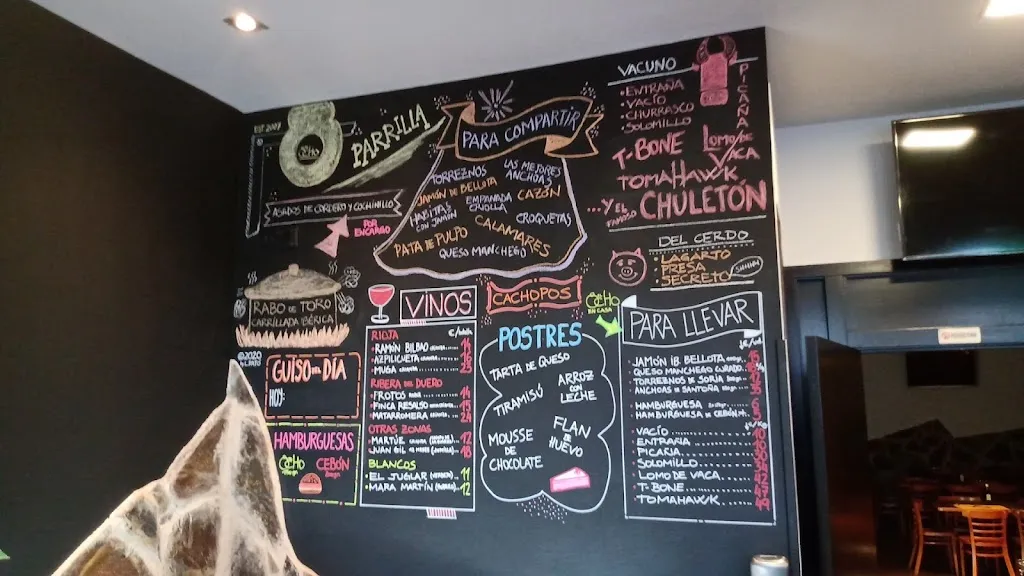 Menu_Mesón Parrilla El Ocho_Rozas de Valdearroyo Las_image_3