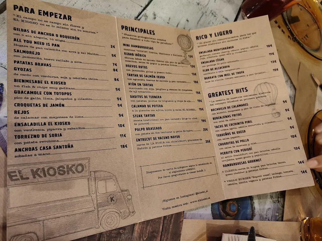 Menu_El Kiosko I Heron City_Rozas de Valdearroyo Las_image_1