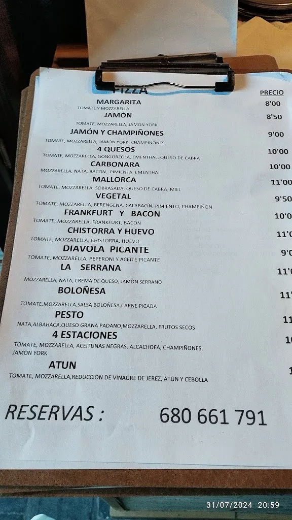 Menu_Pizzería Asociación la Olla de la Robla_Rozas de Valdearroyo Las_image_1