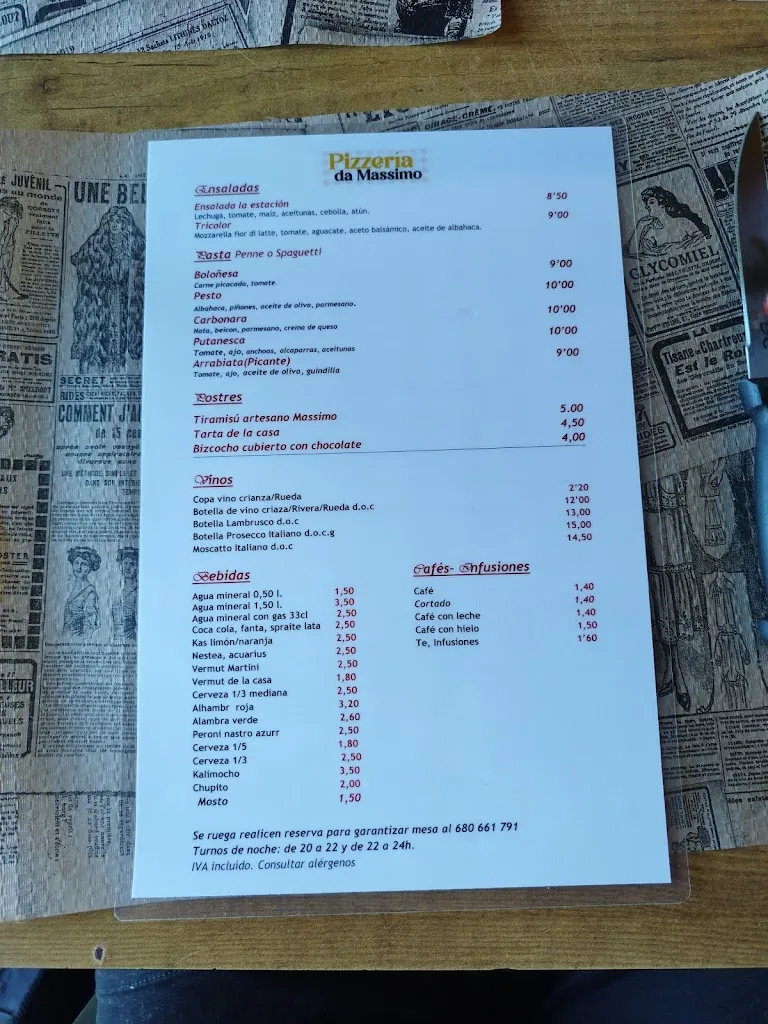 Menu_Pizzería Asociación la Olla de la Robla_Rozas de Valdearroyo Las_image_4