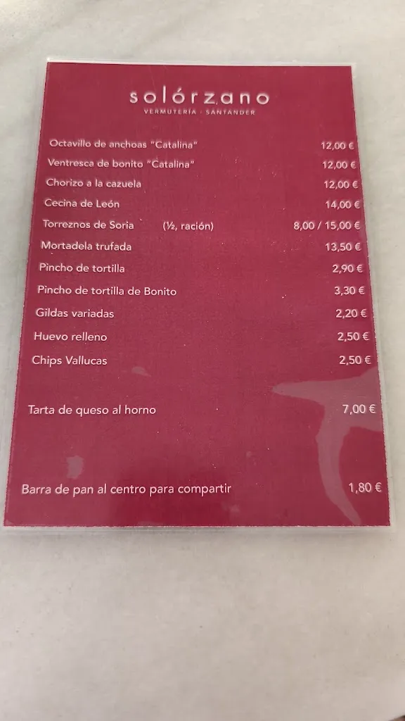 Menu_Vermutería Solórzano_Solórzano_image_4