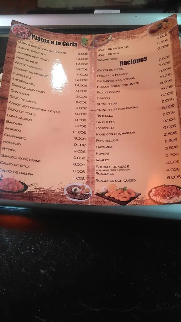 Menü_Restaurante Saraguros_Saro_Bild_3