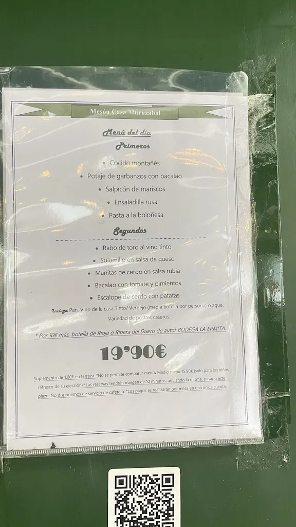 Menu_Restaurante Casa Muruzábal_Santoña_image_2
