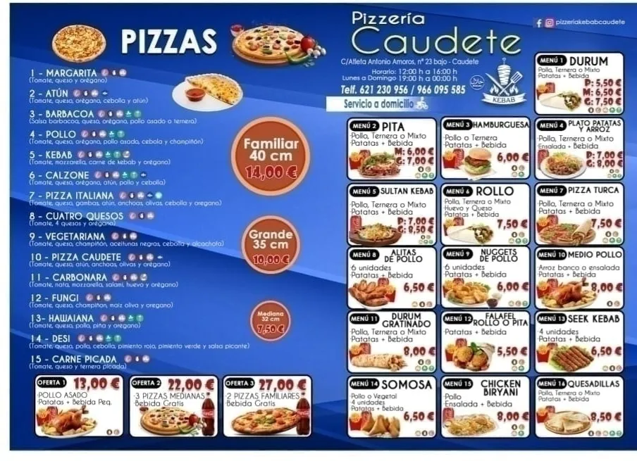Menu_Pizzeria Kebab Caudete_Caudete_image_1