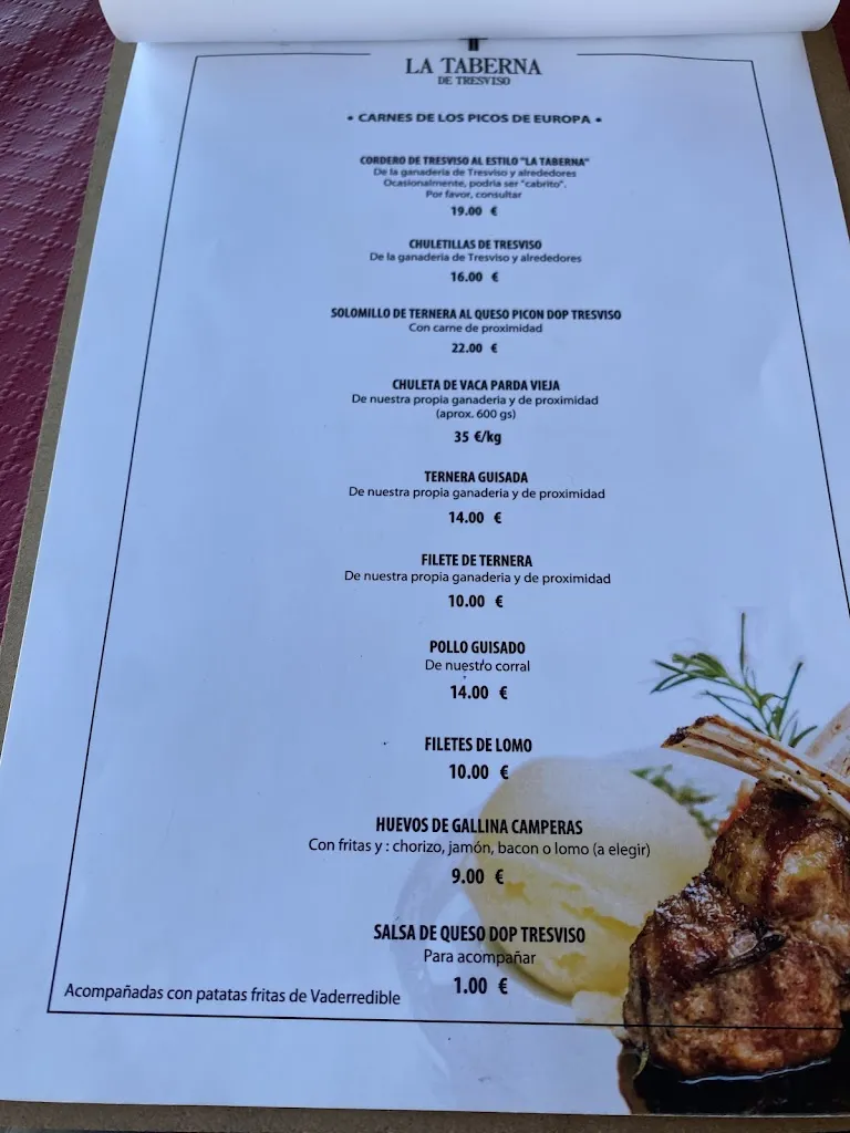 Menu_La Taberna de Tresviso_Tresviso_image_3