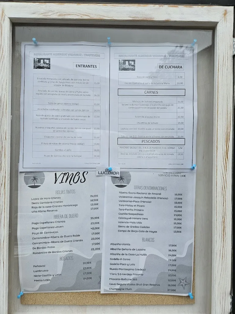 Menu_Restaurante Valvanuz-Trastevere_Selaya_image_1