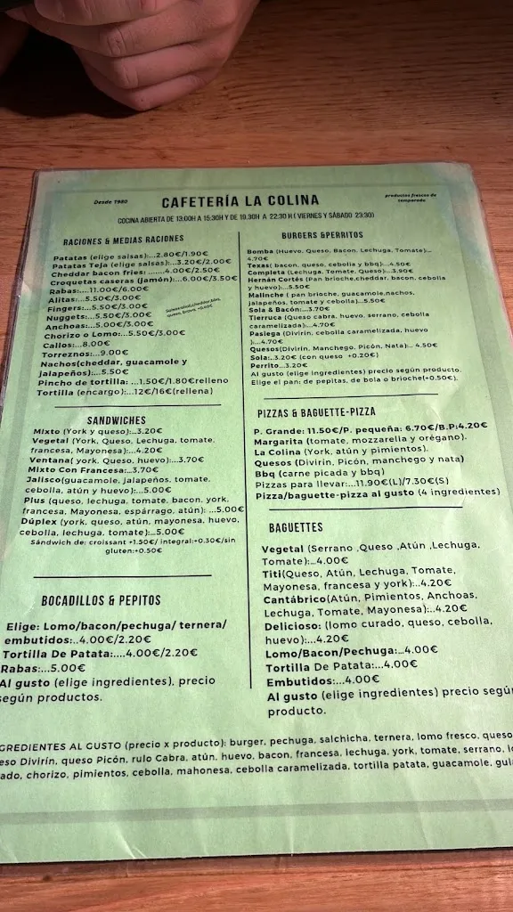 Menu_La Colina_Selaya_image_1