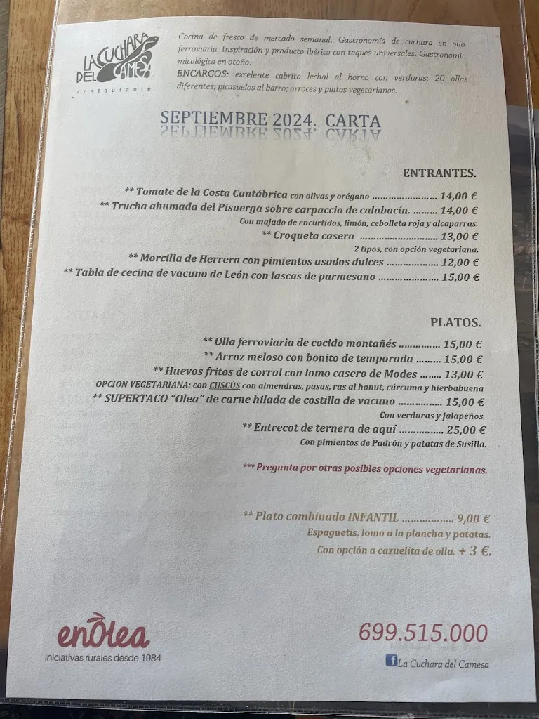 Menu_Restaurante La Cuchara del Camesa_Valdeolea_image_1