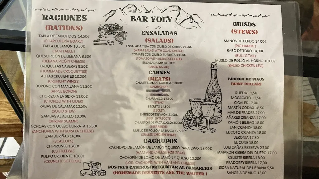 Sergey_Bar Yoly_Vega de Liébana_review