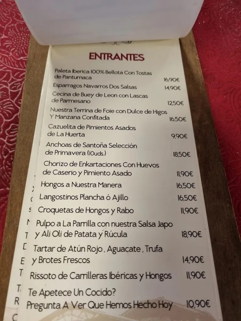 Menu_Restaurante La Capitana._Valle de Villaverde_image_2