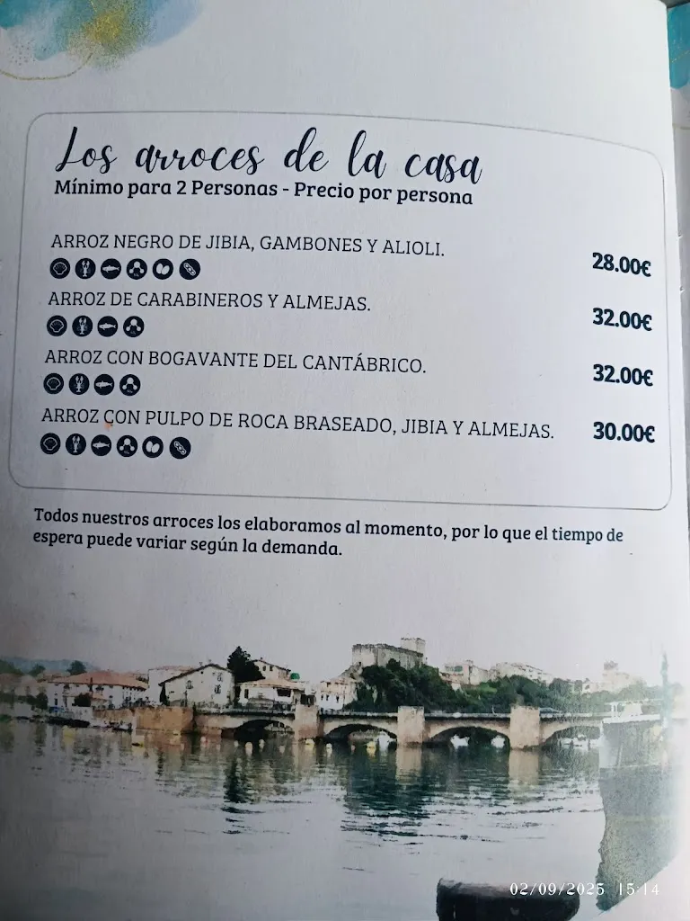 Menu_La Ostrería San Vicente_San Vicente de la Barquera_image_2