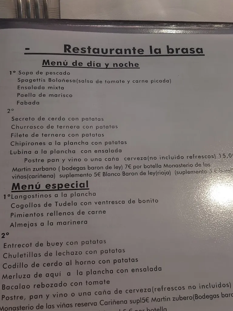 Menu_Restaurante La Brasa_San Vicente de la Barquera_image_3
