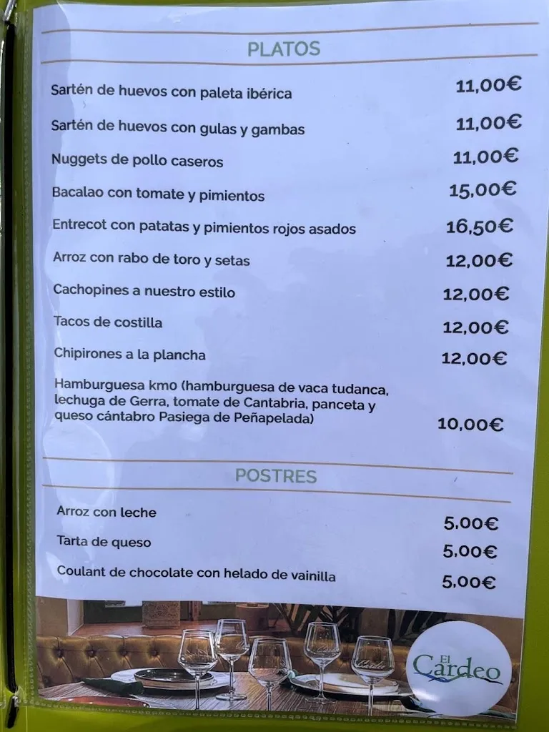 Menu_Taberna El Cardeo_San Vicente de la Barquera_image_3