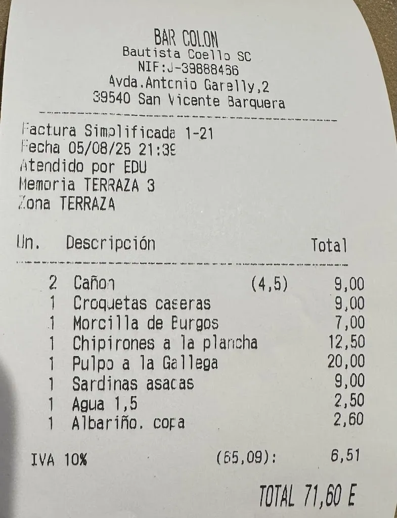 GR8 M8 4EVER_Bar Colón_San Vicente de la Barquera_review