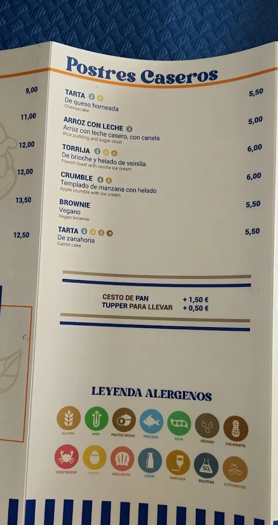 Menu_Restaurante Campomar (no se reserva)_San Vicente de la Barquera_image_1