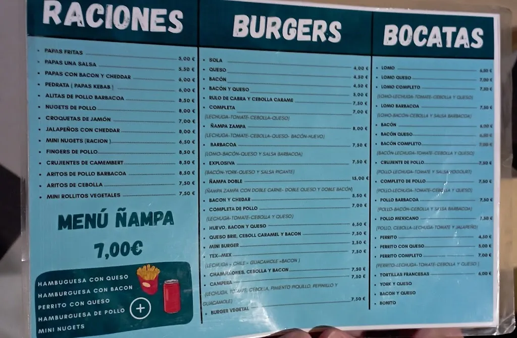 Menu_Ñampa Zampa_San Vicente de la Barquera_immagine_2