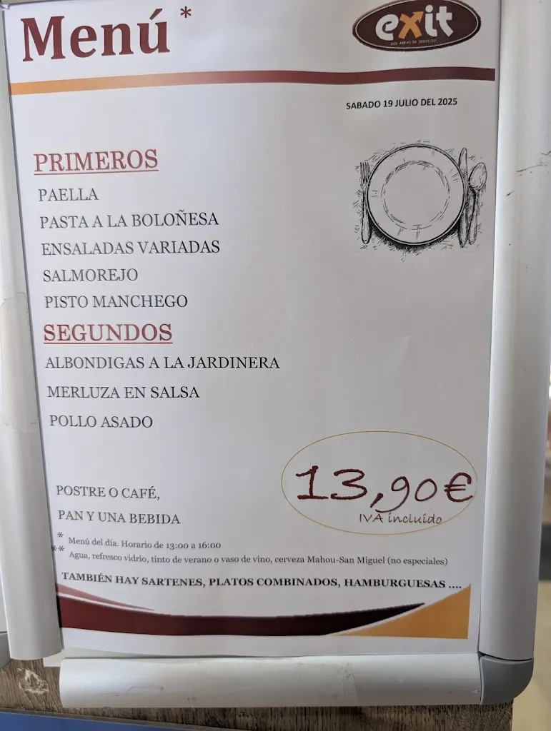 Menu_Restaurante Exit La Gineta_Gineta La_image_3