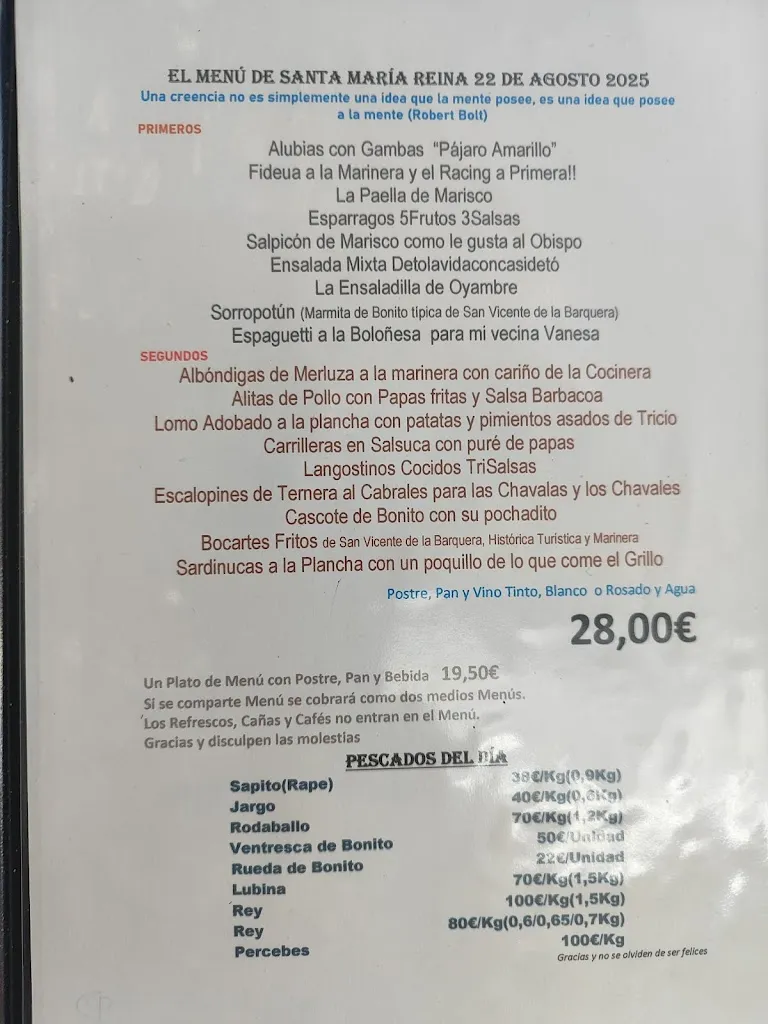 Menu_Restaurante El Pájaro Amarillo_San Vicente de la Barquera_image_1