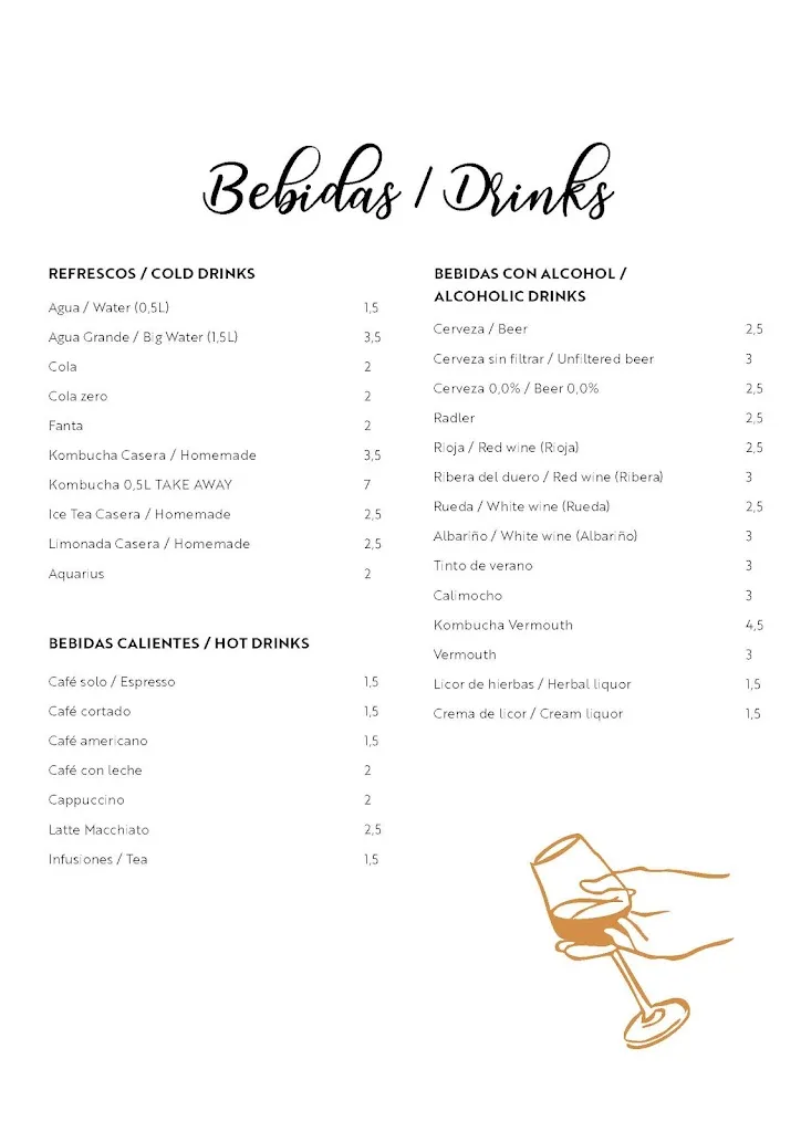 Menu_Restaurante The Green Wave_San Vicente de la Barquera_immagine_3