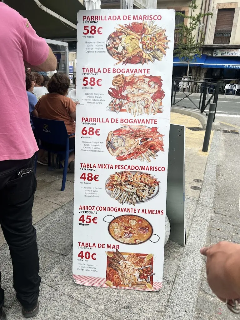 Menu_El Muelle_San Vicente de la Barquera_image_1