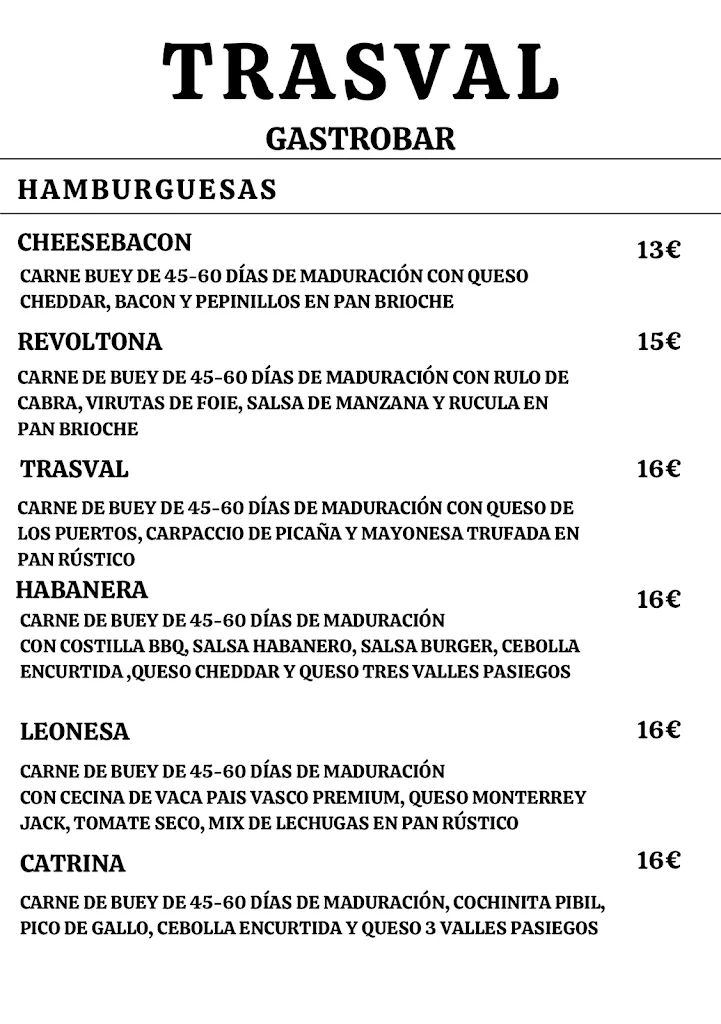 Menu_Trasval Gastrobar_San Vicente de la Barquera_immagine_3