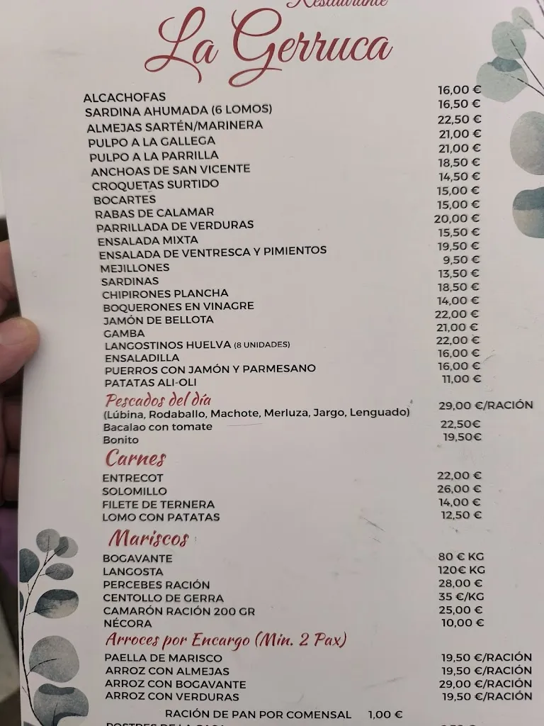 Menu_Restaurante Gerruca_San Vicente de la Barquera_image_1