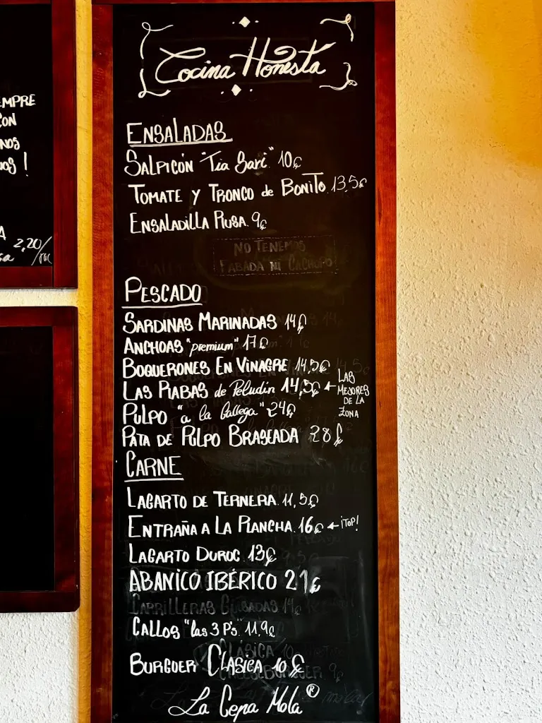 Menu_La Cepa Mola ® -Cocina Honesta-_Val de San Vicente_image_1