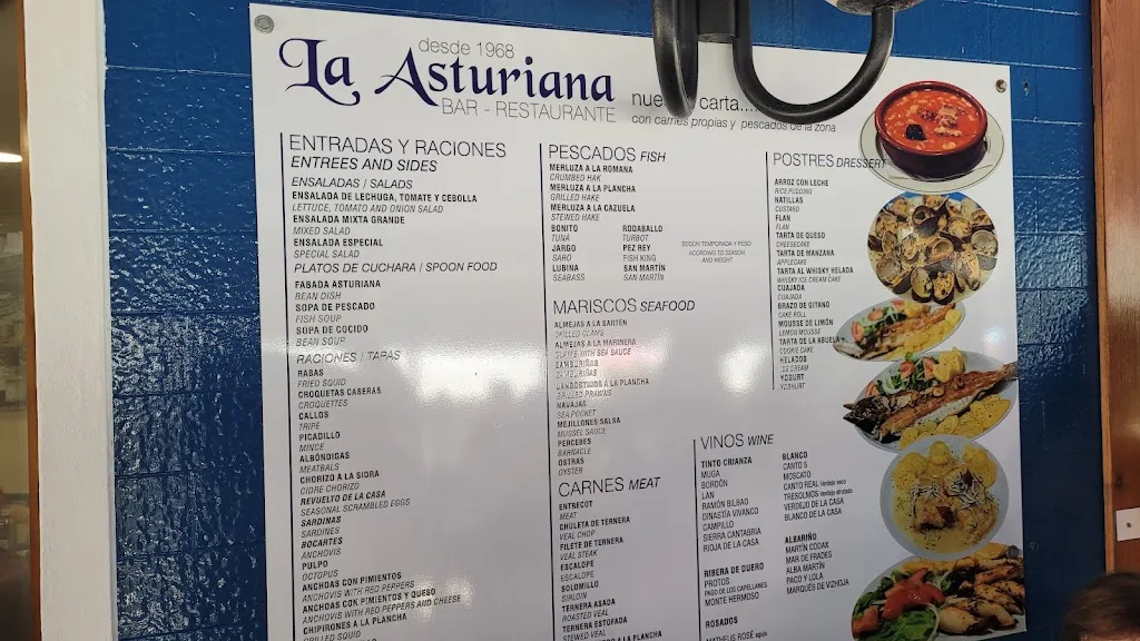 Menu_Bar Restaurante La Asturiana_Val de San Vicente_image_1