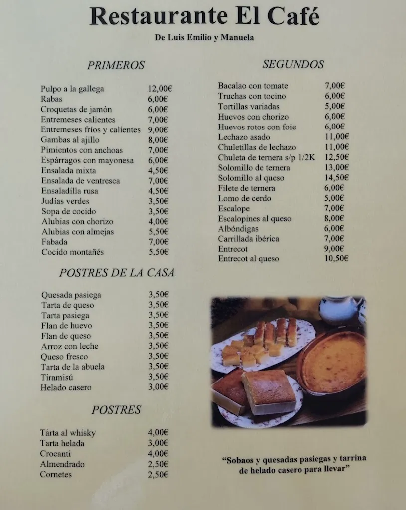 Menu_Restaurante El Café_Vega de Pas_image_4