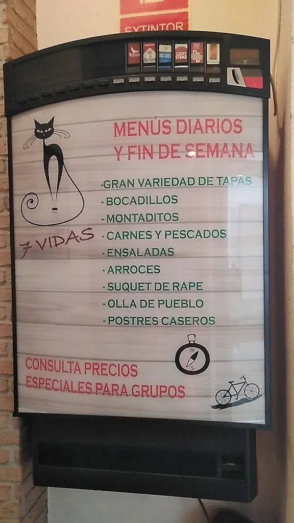 Menu_Bar Restaurante 7 Vidas_Algimia de Almonacid_image_1