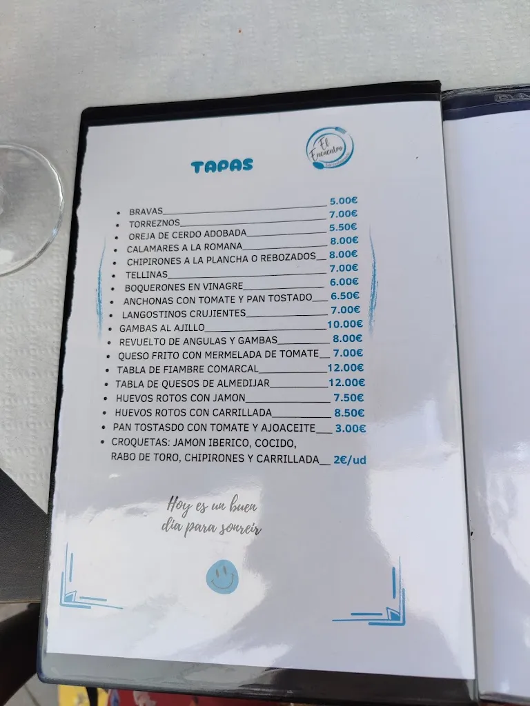 Menu_El Encuentro_Almedíjar_immagine_3