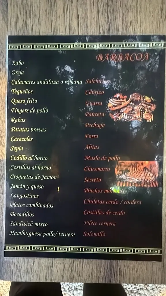 Menu_Merendero Maya_Gineta La_image_2