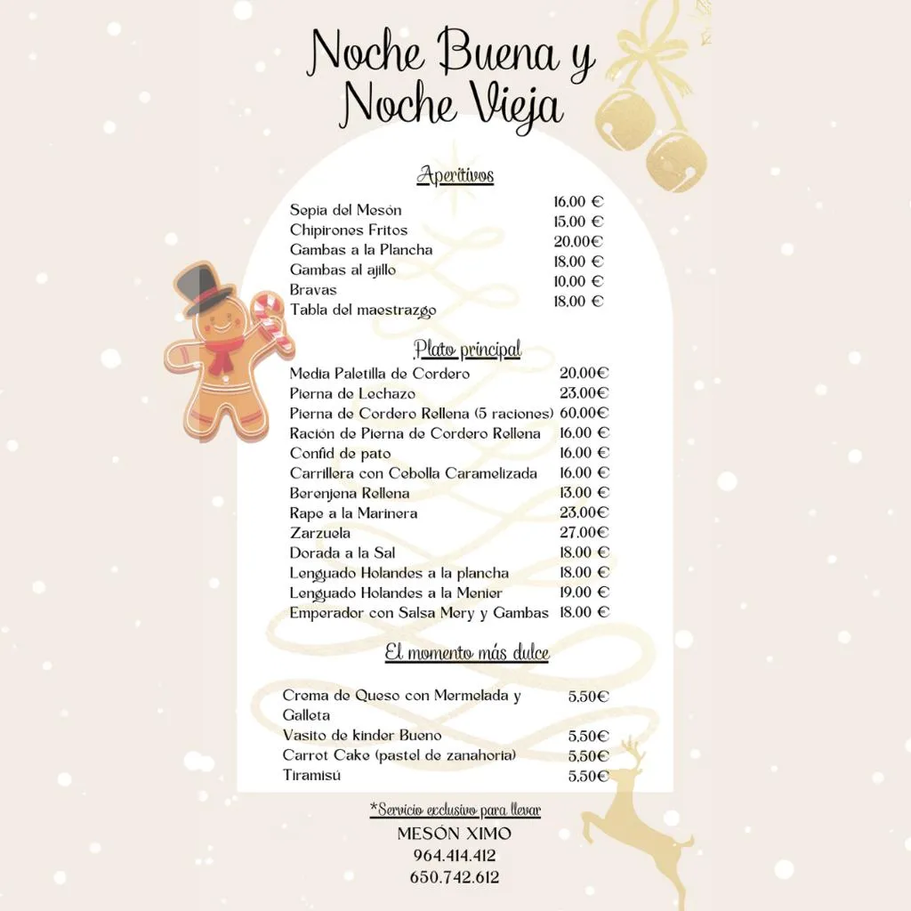 Menu_Mesón Ximo_Alcalà de Xivert_image_2