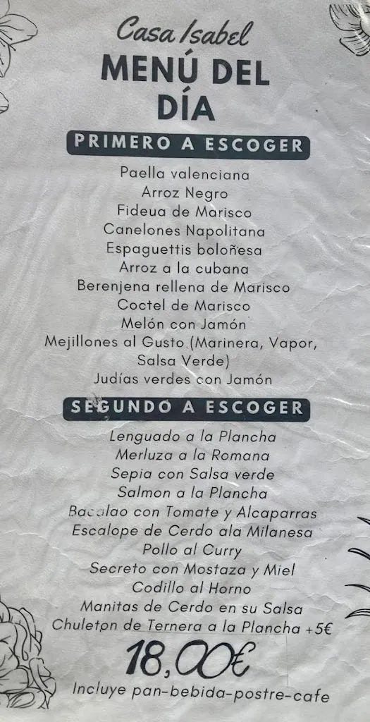 Menu_Casa Isabel_Alcalà de Xivert_image_3