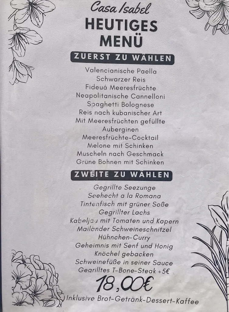 Menu_Casa Isabel_Alcalà de Xivert_image_4