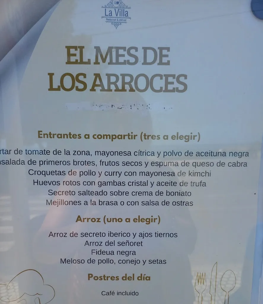 Menu_La Villa Restaurant & chill out_Alcalà de Xivert_image_2