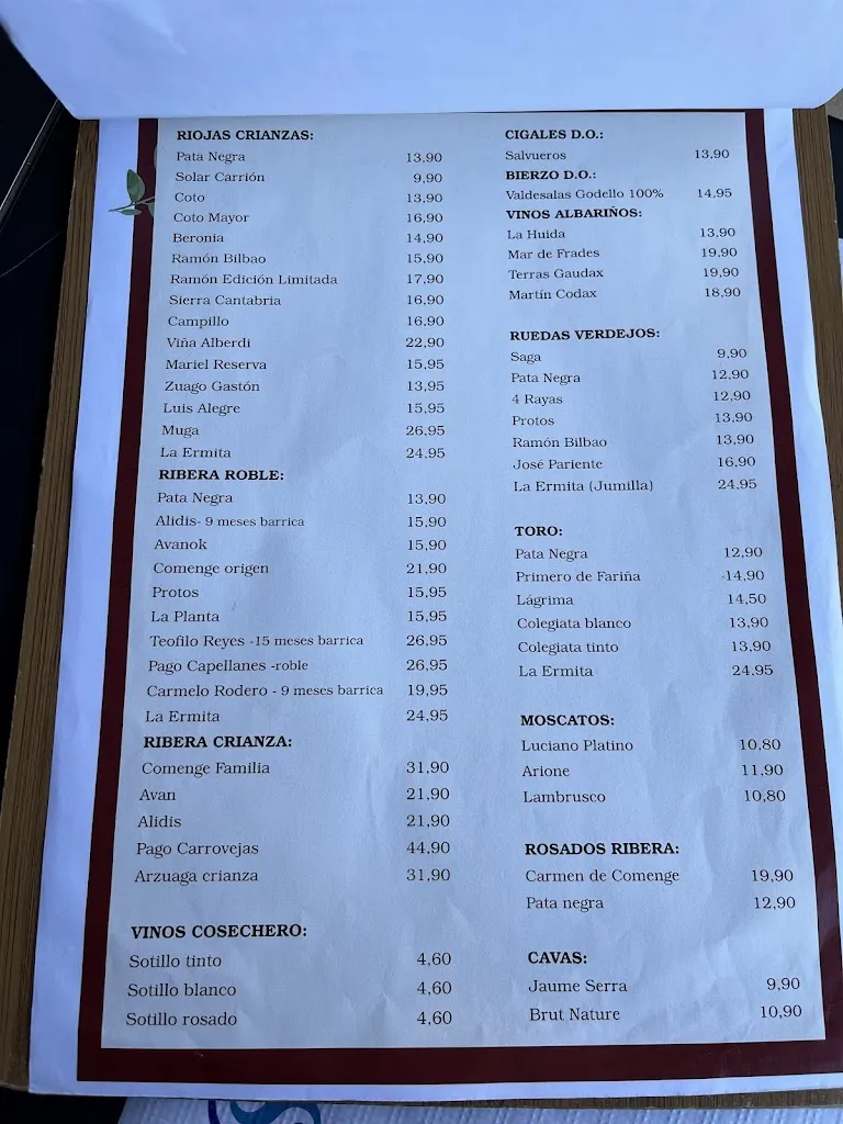 Menu_Restaurante Casa Herrera_Torrelavega_image_2