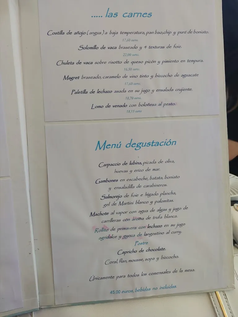 Menü_Restaurante El Palacio_Torrelavega_Bild_2