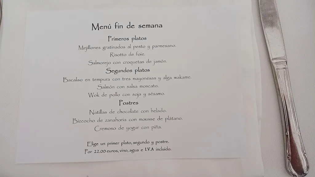 Menü_Restaurante El Palacio_Torrelavega_Bild_3