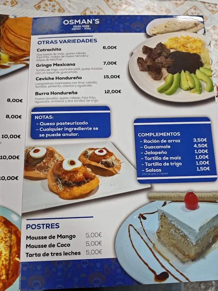 Menü_Osman’s_Torrelavega_Bild_3