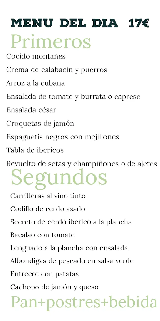 Menu_Sidreria Cachopo Torrelavega_Torrelavega_image_1