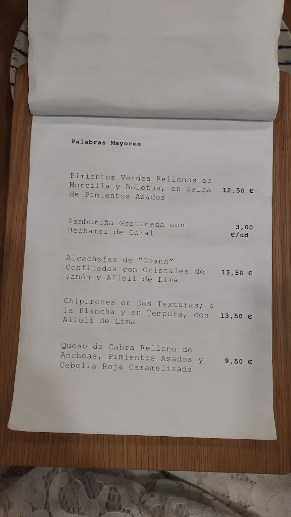 Menu_La Oveja Eléctrica_Torrelavega_image_4
